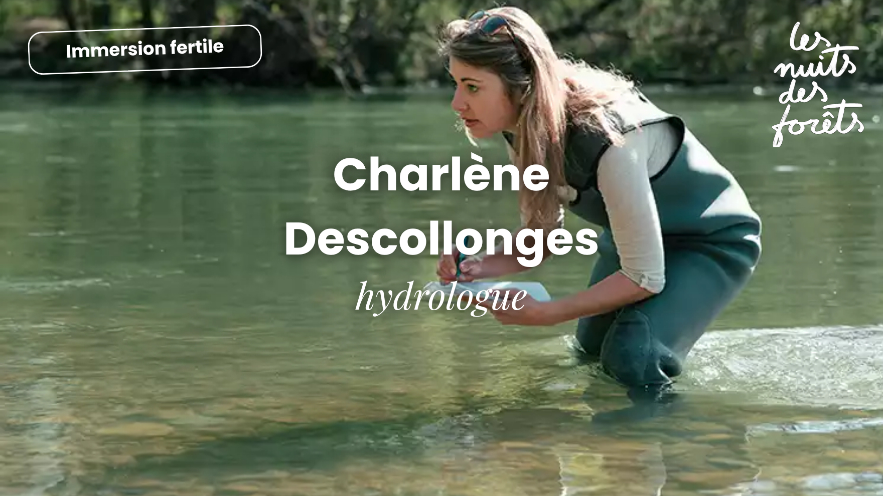 Rencontre avec Charlène Descollonges, ingénieure hydrologue